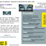 30 janvier 2015 – Présentation du roman graphique « Être là avec Amnesty »